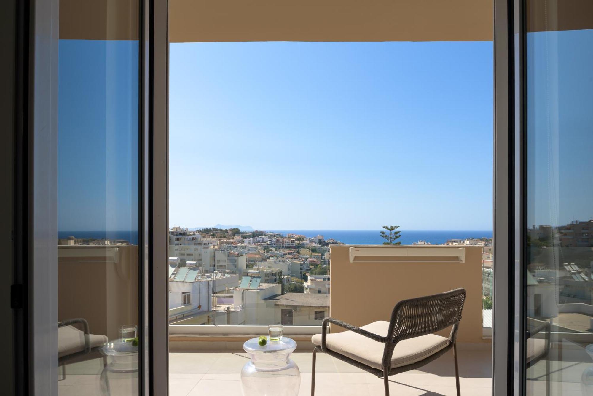 شقة Ikia Mia Sea View ريثيمنو المظهر الخارجي الصورة